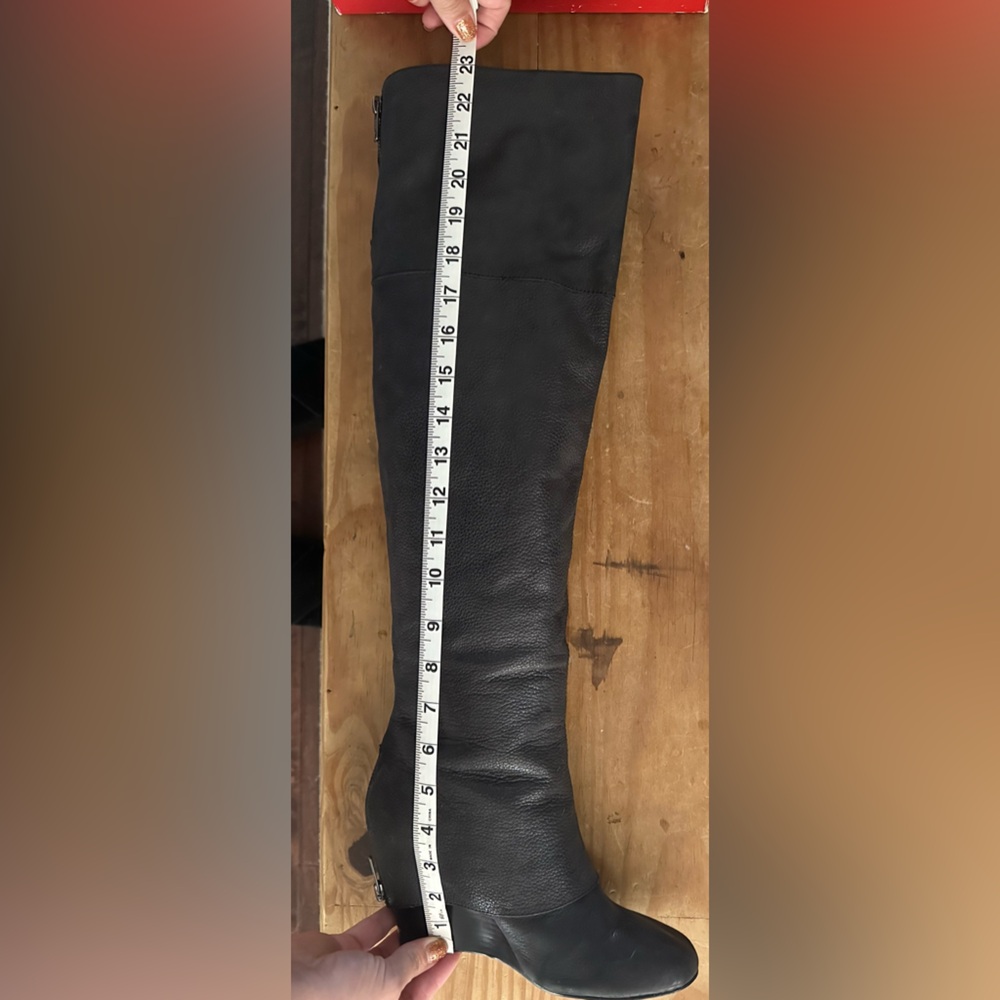 Saks 5/48 Penelope thigh high boots size 7.5